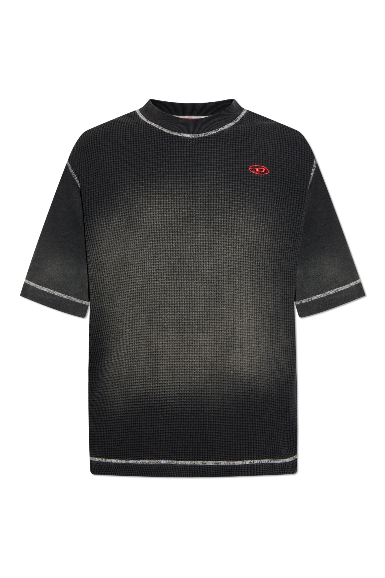 【送料&関税込】Diesel T-shirt S-wafycol Grey T-shirt S-WAFYCOL Diesel - Vitkac AS